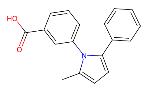 Benzoic acid, m-(2-methyl-5-phenylpyrrol-1-yl)- 26180-29-0